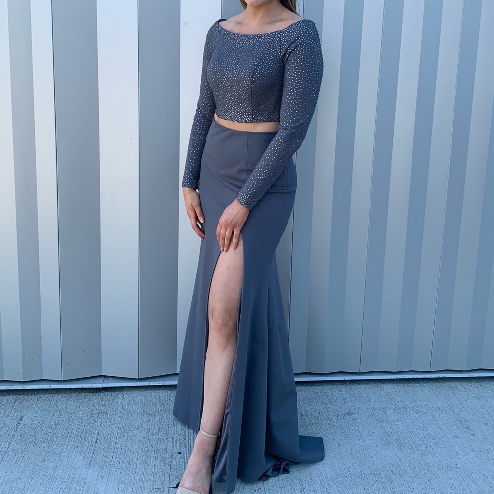 Sherri Hill Two-Piece Evening Gown